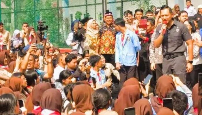 Sambangi SMAN 3 Medan, AHY Ungkap Pengalaman Pernah Gagal di Kontestasi Politik