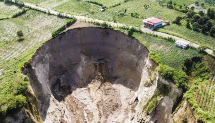 Lubang Raksasa di Aceh Tengah Terus Membesar, Ancaman Belah Kampung Kian Nyata