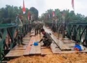 Jembatan Bailey di Baktiya Aceh Utara Rampung, Akses Warga Kembali Normal