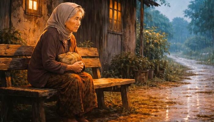 Ia Menunggu di Bangku Tua Itu, Hingga Hujan Menghapus Semua Harapannya