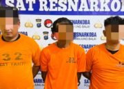 Satres Narkoba Polres Tanjungbalai Tangkap Tiga Pengedar, Sita Satu Kilogram Sabu