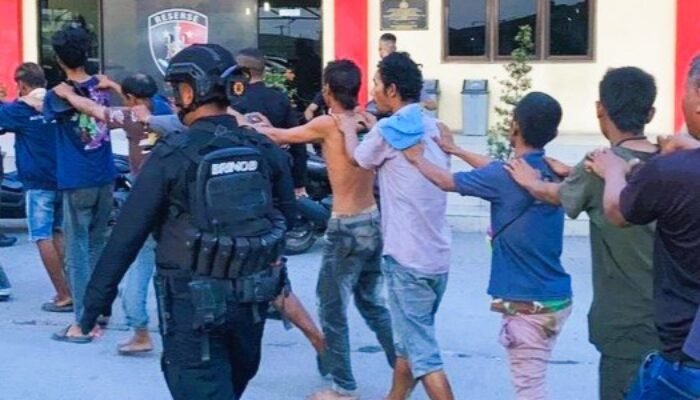 Video Pungli Bersenjata Tajam di Tol Belmera Viral, Polisi Tangkap 16 Orang