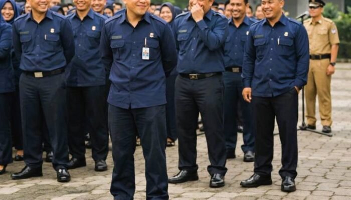 Salah Kostum di Apel Pagi, Pegawai Ini Justru Jadi Penghibur Kantor