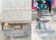 Kecelakaan Maut di Marelan, Pengendara Motor Tewas Terlindas Truk di Depan RS Wulan Windi