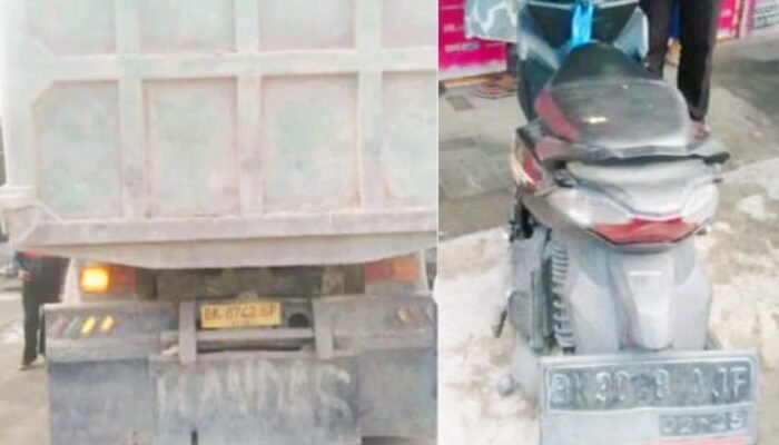 Kecelakaan Maut di Marelan, Pengendara Motor Tewas Terlindas Truk di Depan RS Wulan Windi