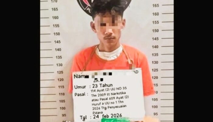 Satres Narkoba Polres Labuhanbatu Gagalkan Pengiriman 1 Kg Sabu ke Sumatera Barat