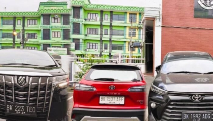 Tiga Mobil Mewah Sitaan Kasus Ekspor CPO Dititipkan di Kejari Medan, Penyidikan Terus Bergulir