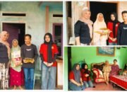Ratusan Sembako Dibagikan, Kafe Teh Talua Malimpah Bang Ucok Ujung Batu Berbagi di Dua Desa