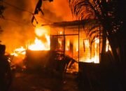 Kebakaran di Hamparan Perak, Dua Rumah Hangus dan Seorang Perempuan Meninggal Dunia