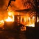 Kebakaran di Hamparan Perak, Dua Rumah Hangus dan Seorang Perempuan Meninggal Dunia
