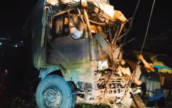 Kecelakaan Beruntun di Jalur Siantar–Medan, Pengendara Motor Tewas di Tempat