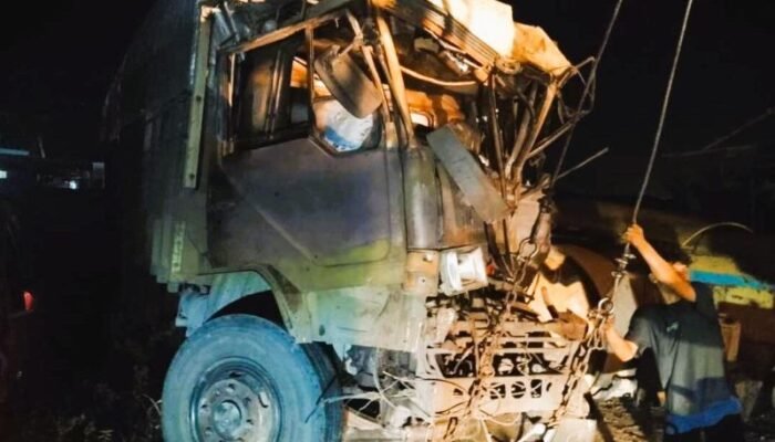 Kecelakaan Beruntun di Jalur Siantar–Medan, Pengendara Motor Tewas di Tempat