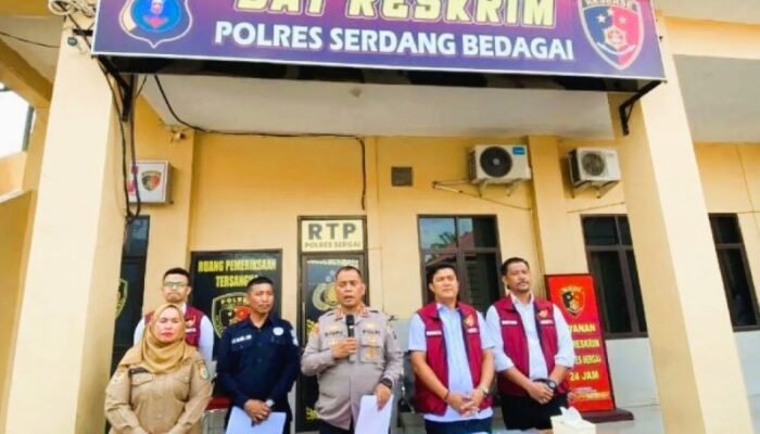 Kapolres Sergai Ungkap Penahanan Kades Tanjung Harap Terkait Dugaan Penipuan Investasi Ubi