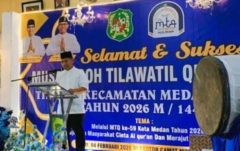MTQ ke-59 Medan Marelan Resmi Dibuka, Target Cetak Generasi Cinta Al-Qur’an