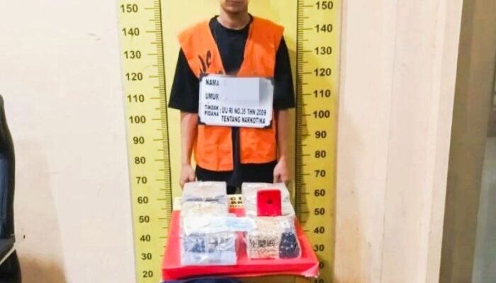 Satresnarkoba Polresta Deli Serdang Bongkar Kiriman Sabu 6,3 Kilogram dari Meulaboh, Kurir Antarprovinsi Ditangkap