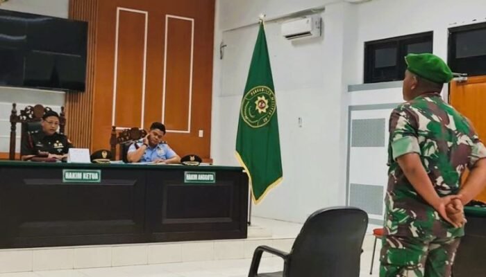 Peras Mantan Kekasih Lewat Rekaman VCS, Oknum TNI di Medan Dituntut 2 Tahun Penjara dan Pemecatan