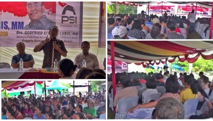 Reses Godfried Lubis di Medan Denai: Soroti Lampu Jalan, PDAM, hingga Pendidikan Rp1,5 Triliun