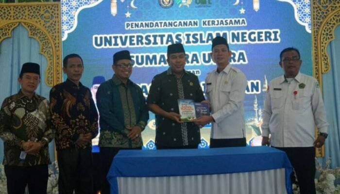 Safari Ramadhan Bersama UINSU, Lapas Kelas I Medan Teken MoU Penguatan Pembinaan Warga Binaan