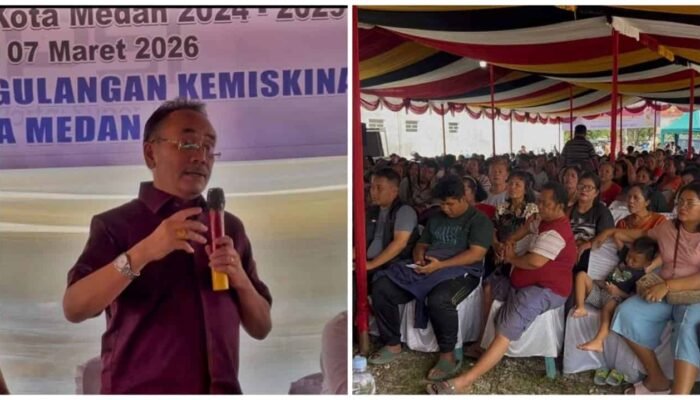 Sosperda di Sudirejo II Medan Dipadati Warga, Godfried Lubis Bahas PKH Adil Makmur hingga Keluhan Jalan dan Lampu Jalan