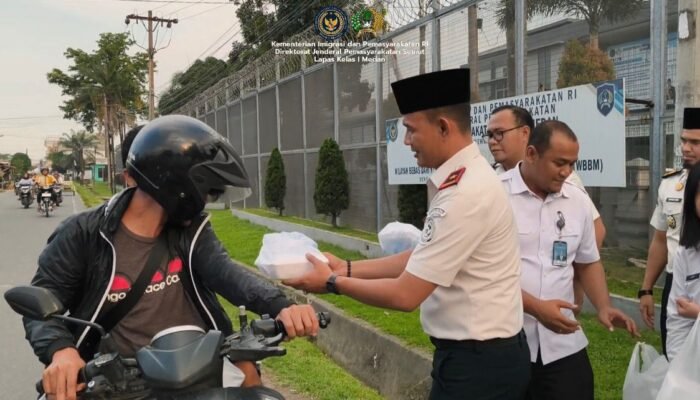 Ramadan 1447 H, Lapas Kelas I Medan Gandeng UMKM Berbagi Takjil dan Perkuat Silaturahmi
