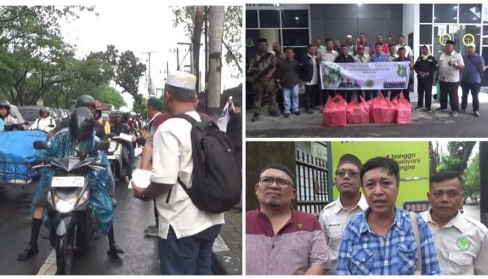 Ketua Forwaka Sumut Irfandi Koordinir Pembagian Takjil Serentak di Sumatera Utara