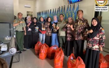 HIPWI FKPPI Sumatera Utara Bagikan Bingkisan Lebaran Idul Fitri 1447 H untuk Warga Medan