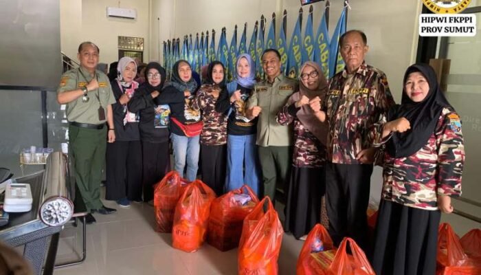 HIPWI FKPPI Sumatera Utara Bagikan Bingkisan Lebaran Idul Fitri 1447 H untuk Warga Medan