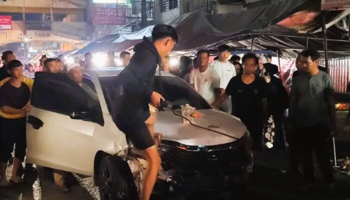 Pengemudi Mobil Brio yang Tabrak Empat Warung di Binjai Positif Narkoba