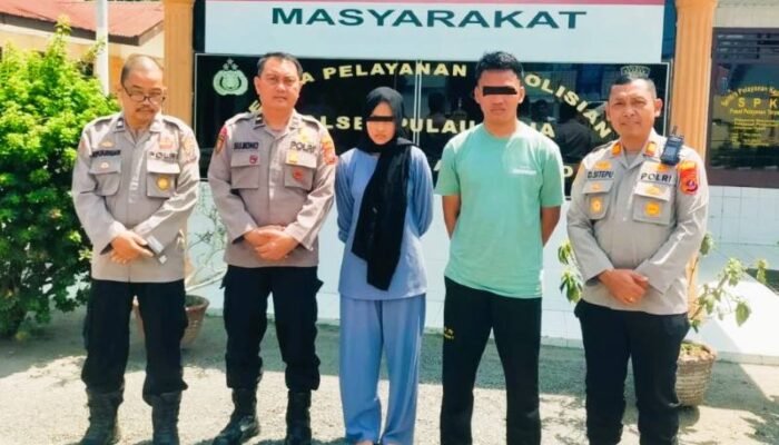 Sepasang Kekasih Diamankan Polisi Usai Tinggalkan Bayi 7 Bulan di Asahan