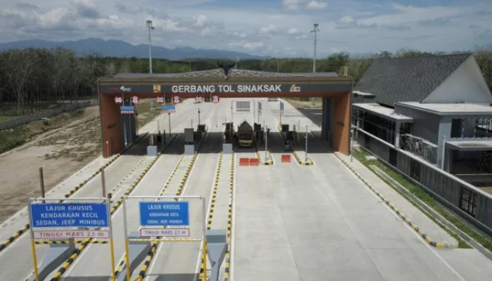 Tol Sinaksak–Simpang Panei di Simalungun Dibuka Fungsional dan Gratis Selama Mudik Lebaran