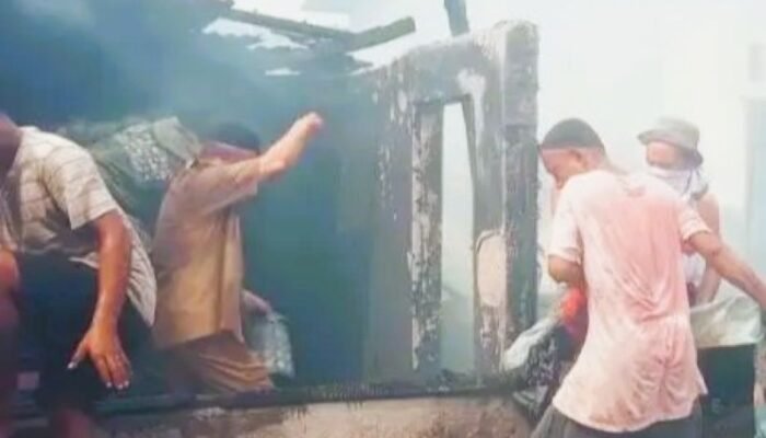 Tragis! Rumah Terbakar di Pantai Labu, Sepasang Lansia di Deli Serdang Ditemukan Tewas