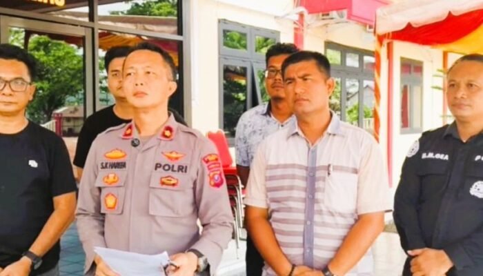 Ancam Demo Soal Dana Desa, Dua Pria Diduga Peras Anggota DPRD Gunungsitoli Ditangkap Polisi