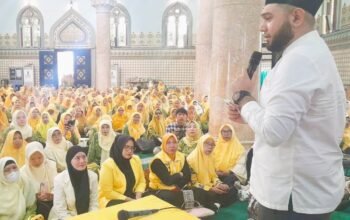 Gelar Salat Tasbih dan Tabligh Akbar, Golkar Medan Ajak Pengajian Al Hidayah Perbanyak Jamaah