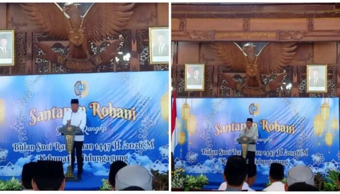 Bupati dan Forkopimda Hadiri Santapan Rohani di Pendopo Tulungagung, Dr KH Ahmad Subhi Kupas Esensi Puasa Ramadhan 1447 H