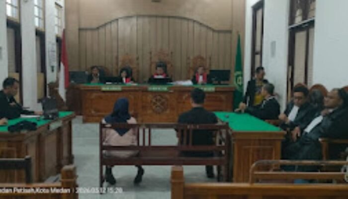 Hakim Tolak Eksepsi Terdakwa Korupsi DBH Sawit PUTR Binjai, Sidang Lanjut ke Tahap Pembuktian