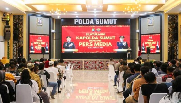Kapolda Sumut Silaturahmi dengan Ratusan Wartawan, Perkuat Sinergi Media Sambut Idul Fitri 1447 H