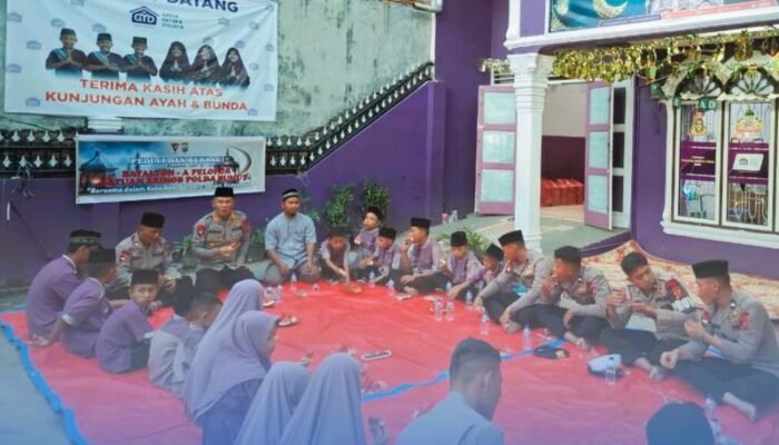 Brimob Sumut Tebar Kepedulian di Bulan Ramadhan, Kompi 4 Batalyon A Gelar Buka Puasa dan Santuni Anak Yatim di Medan