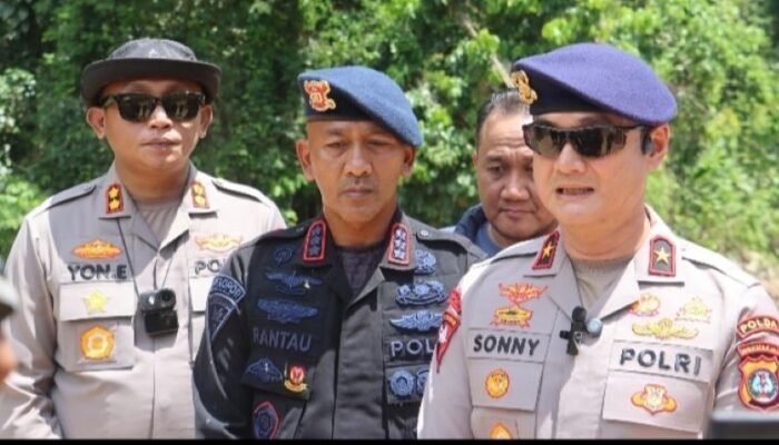 Polda Sumut Ungkap Tambang Ilegal di Perbatasan Madina-Tapsel Produksi 100 Gram Emas per Hari
