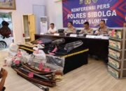 Polres Sibolga Ungkap Dua Kasus Curat, Enam Tersangka Diamankan, Kerugian Capai Rp100 Juta Lebih