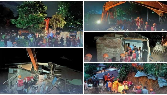 Brimob Sumut Bergerak Cepat Tangani Longsor Sembahe di Dini Hari