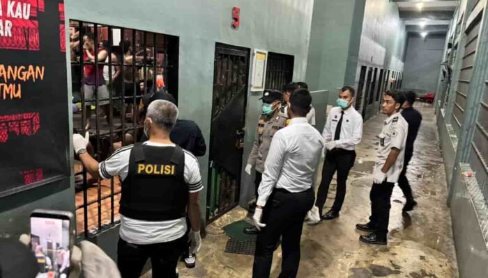 Razia Gabungan di Lapas Labuhan Ruku Berlangsung Kondusif, Polisi Pastikan Keamanan Tanpa Celah