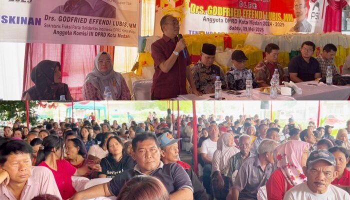 Godfried Effendi Lubis Sosialisasikan Perda Penanggulangan Kemiskinan di Medan Kota, Warga Keluhkan PKH, BPJS hingga Gaji Guru Swasta