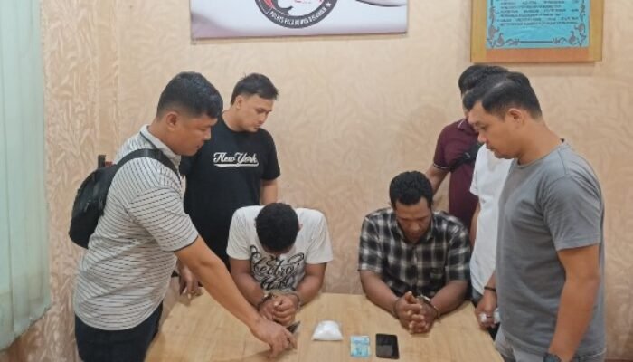 Sat Narkoba Polres Pelabuhan Belawan Bongkar Jaringan Sabu di Labuhan Deli, Dua Pelaku Ditangkap