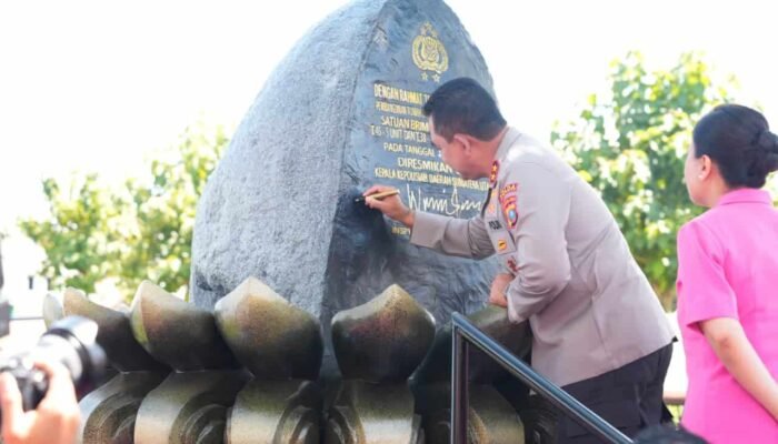 Kapolda Sumut Resmikan 40 Rumah Dinas dan SPPG di Tanjung Morawa, Dukungan Program MBG Presiden Prabowo Disorot
