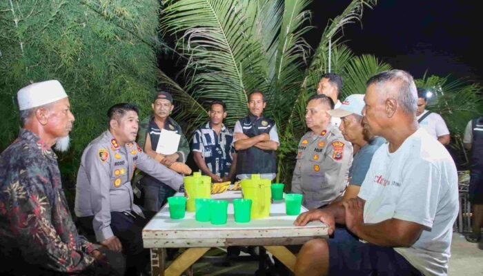 Kapolres Pelabuhan Belawan Silaturahmi dengan Tokoh Masyarakat, Tegaskan Sinergi Jaga Kamtibmas yang Kondusif