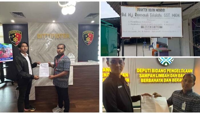 BEM Sumut Laporkan Dugaan Persoalan Dokumen Lingkungan dan Akses Fasilitas Kesehatan di Marelan ke Bareskrim Polri