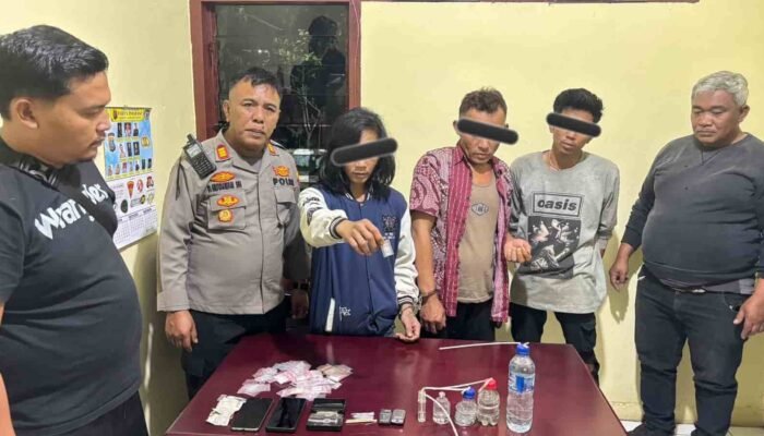 Respon Cepat Polisi, Tiga Terduga Penyalahgunaan Narkotika Diamankan di Huntap Ture-ture Karo