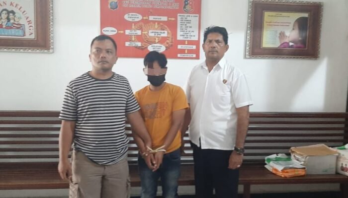 Pelaku KDRT Sadis di Pematangsiantar Dibekuk, Istri Disayat Pakai Pisau Karter di Depan Anak