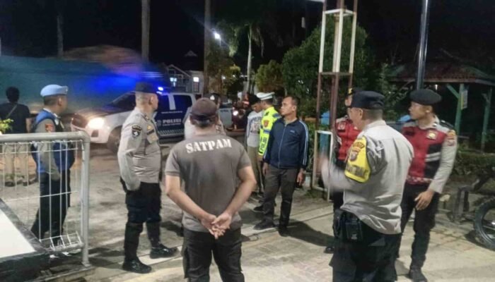 Polres Tapanuli Tengah Gelar Patroli Blue Light KRYD, Situasi Malam Dipastikan Kondusif dan Aman