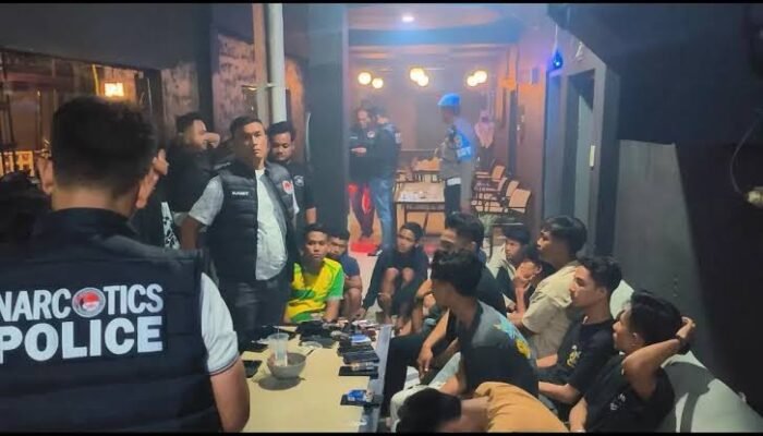 THM di Sergai Disorot, Polres dan Tim Gabungan Gelar Razia Malam di Dua Lokasi Hiburan